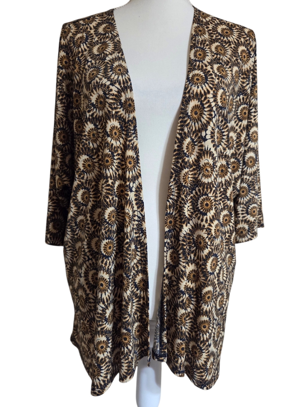 LuLaRoe Floral Open-Front Cardigan